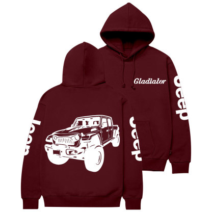 Jp Gladiator 2020 Car Lover Casual Hoodie