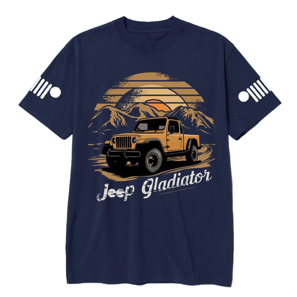 Jp Gladiator Sunset Retro T-Shirt