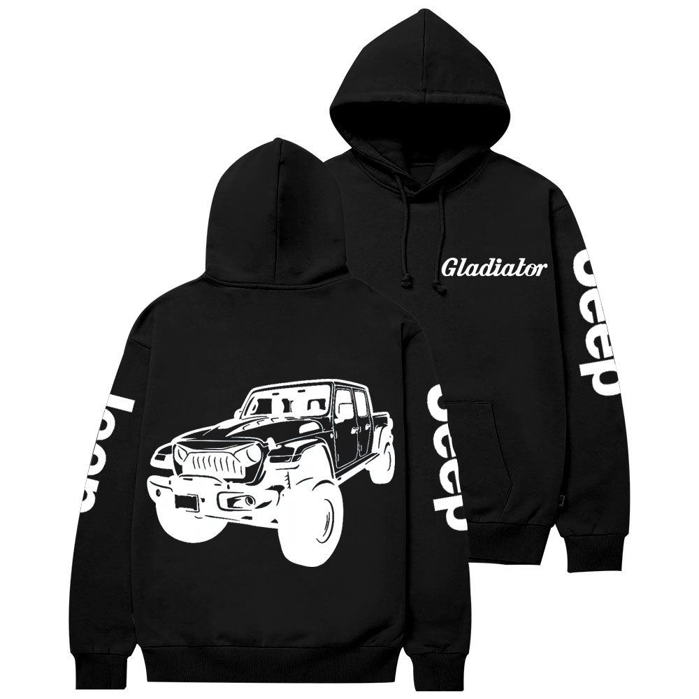 Jp Gladiator 2020 Car Lover Casual Hoodie