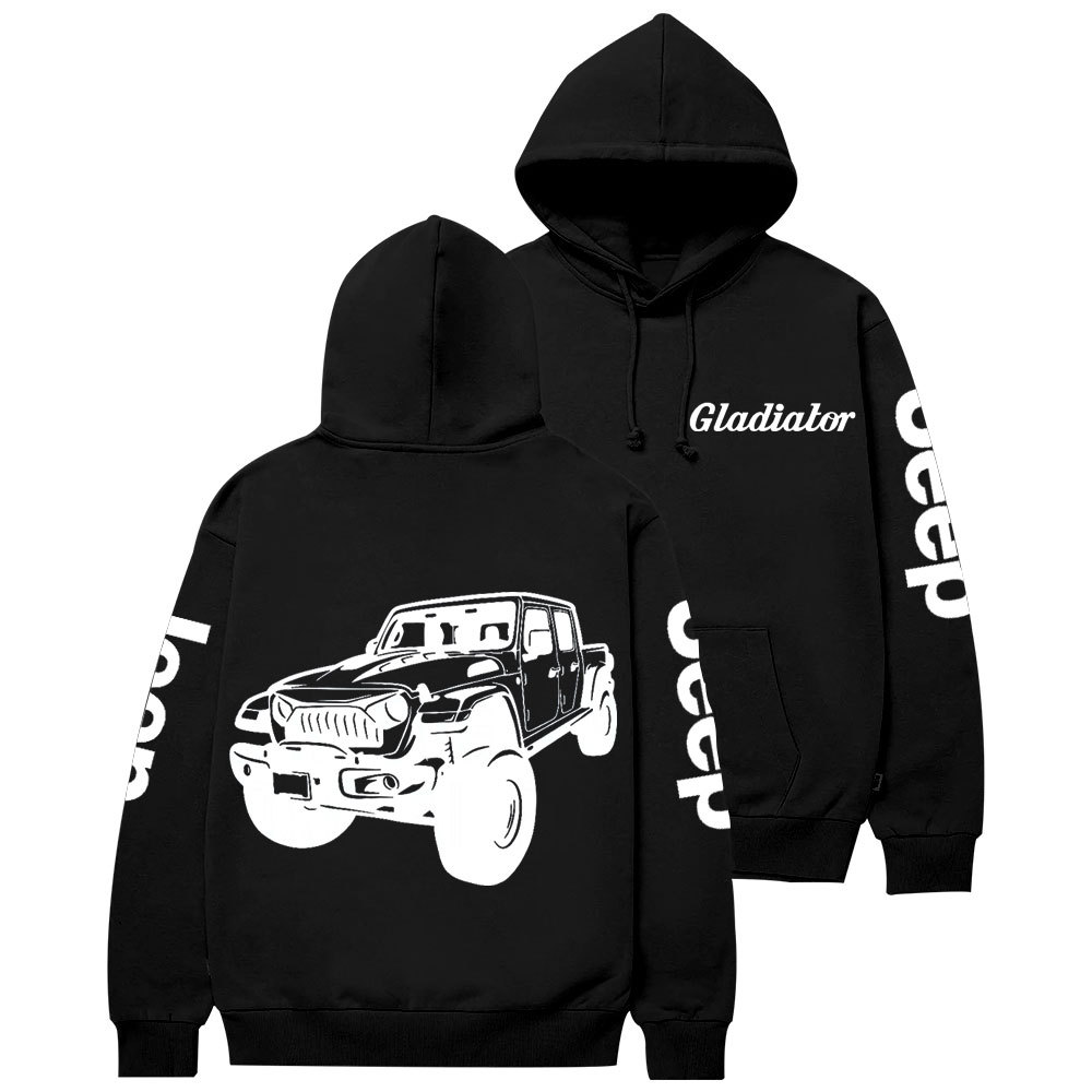 Jp Gladiator 2020 Car Lover Casual Hoodie