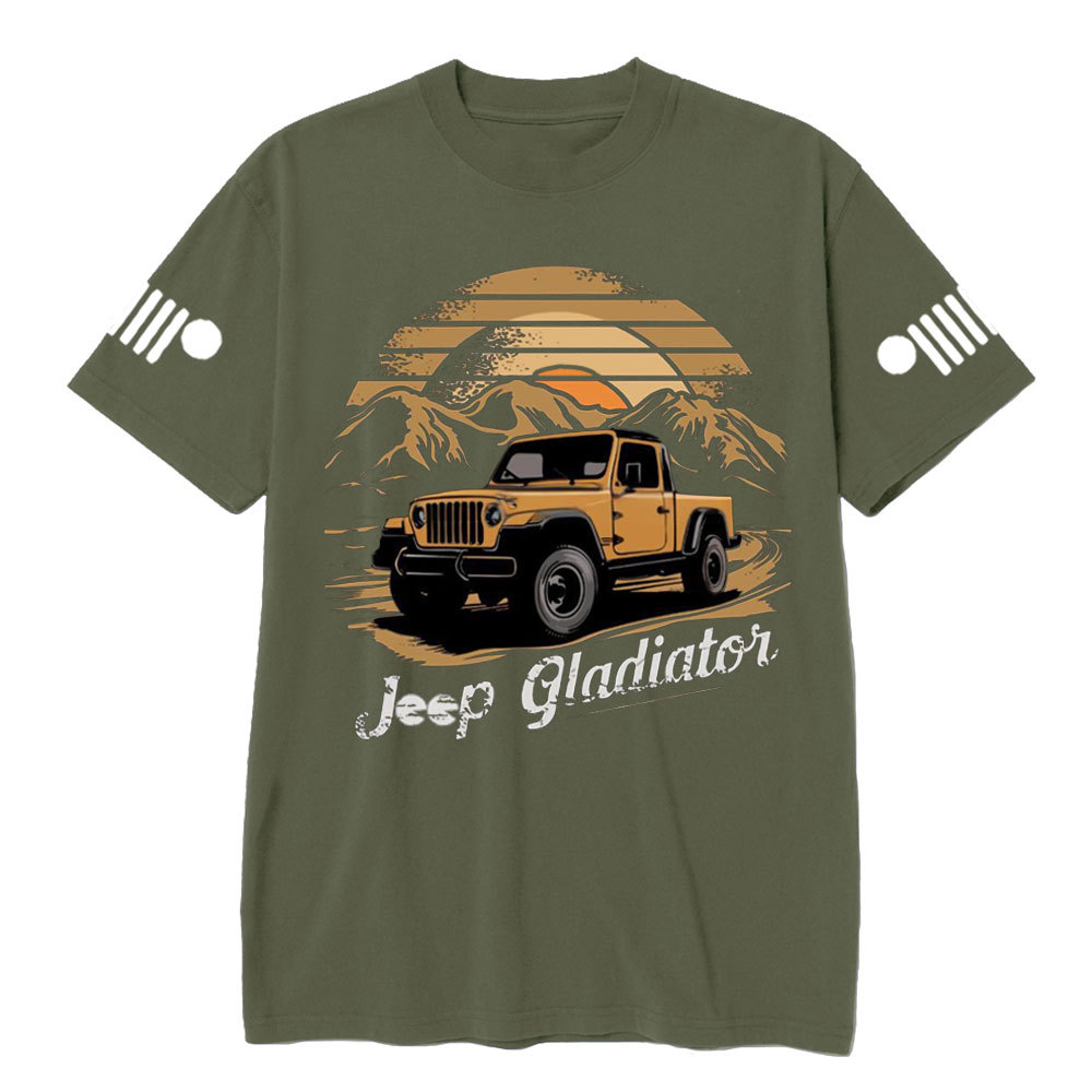 Jp Gladiator Sunset Retro T-Shirt