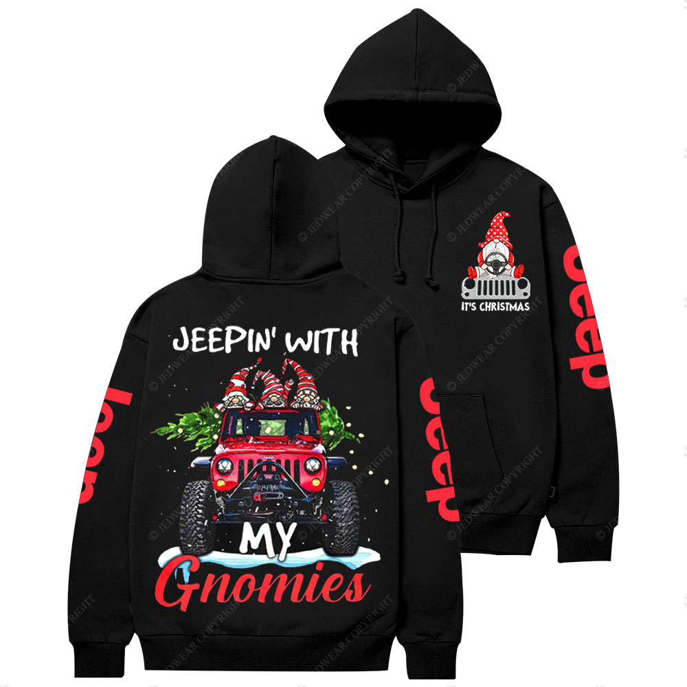 Jp With My Gnome Christmas  Casual Hoodie