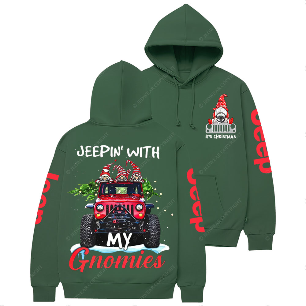 Jp With My Gnome Christmas  Casual Hoodie