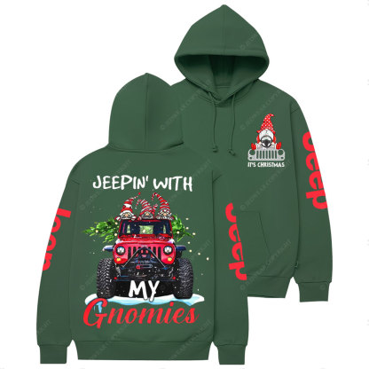 Jp With My Gnome Christmas  Casual Hoodie