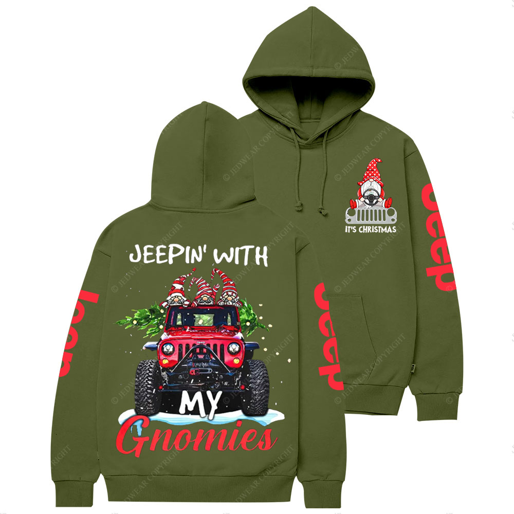 Jp With My Gnome Christmas  Casual Hoodie