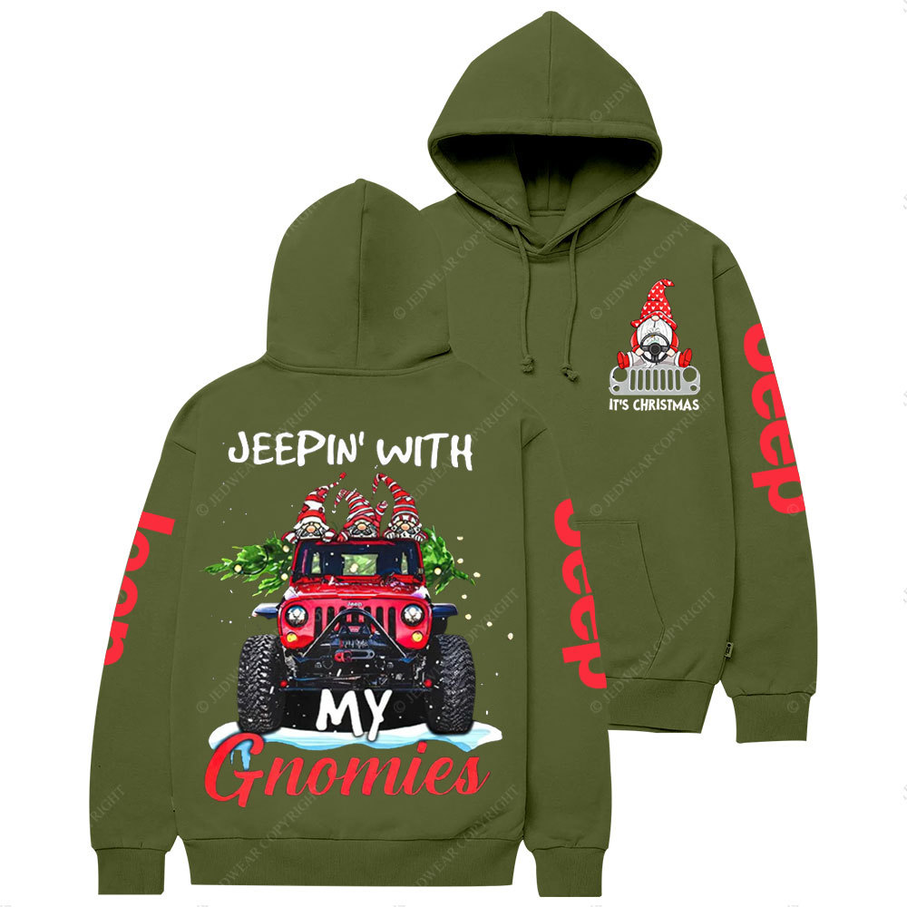 Jp With My Gnome Christmas  Casual Hoodie
