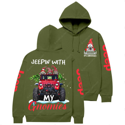 Jp With My Gnome Christmas  Casual Hoodie