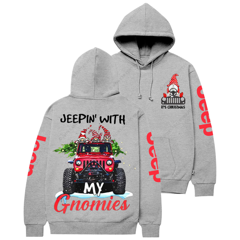 Jp With My Gnome Christmas  Casual Hoodie