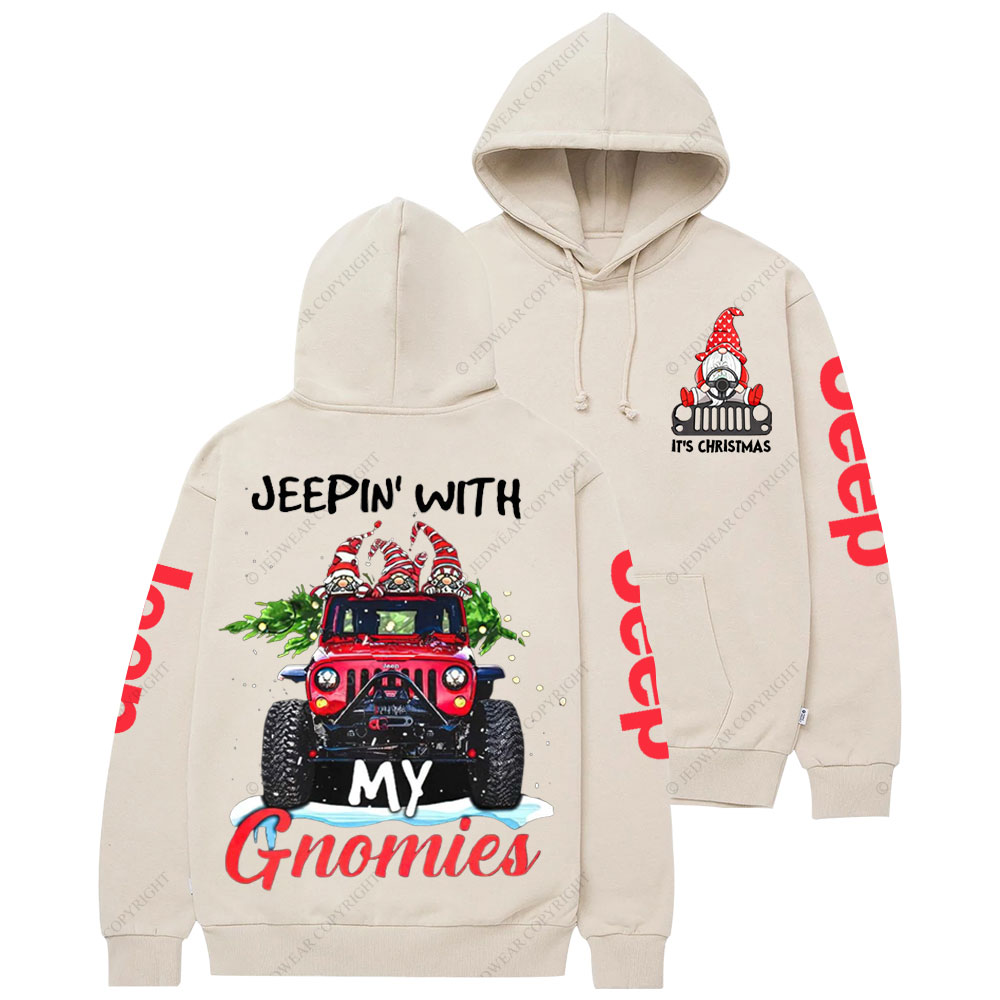 Jp With My Gnome Christmas  Casual Hoodie