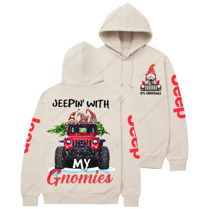 Jp With My Gnome Christmas  Casual Hoodie