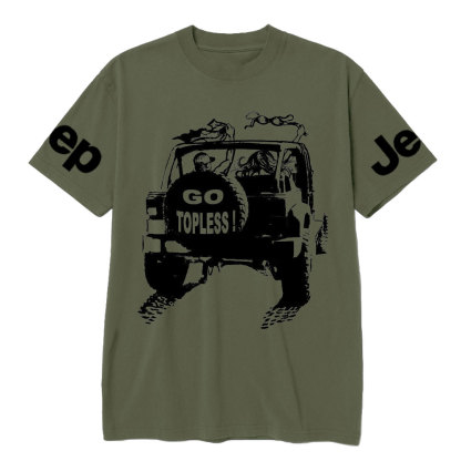 Go Topless Freedom Jp Life T-Shirt