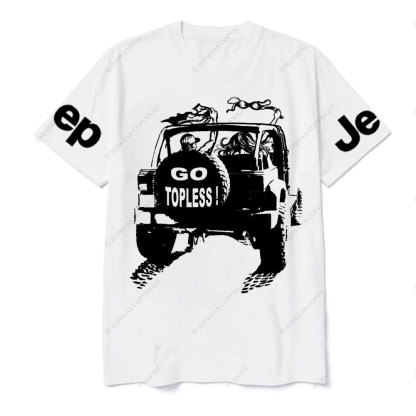 Go Topless Freedom Jp Life T-Shirt