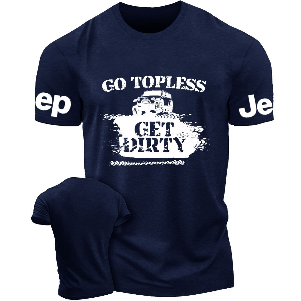 Go Topless Get Dirty Off Roading Jp Lover T-Shirt