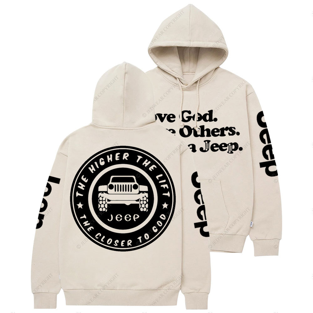 Jper Closer to God Casual Hoodie