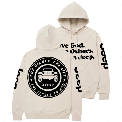 Jper Closer to God Casual Hoodie