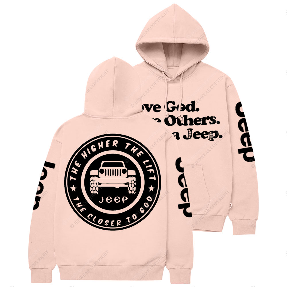 Jper Closer to God Casual Hoodie