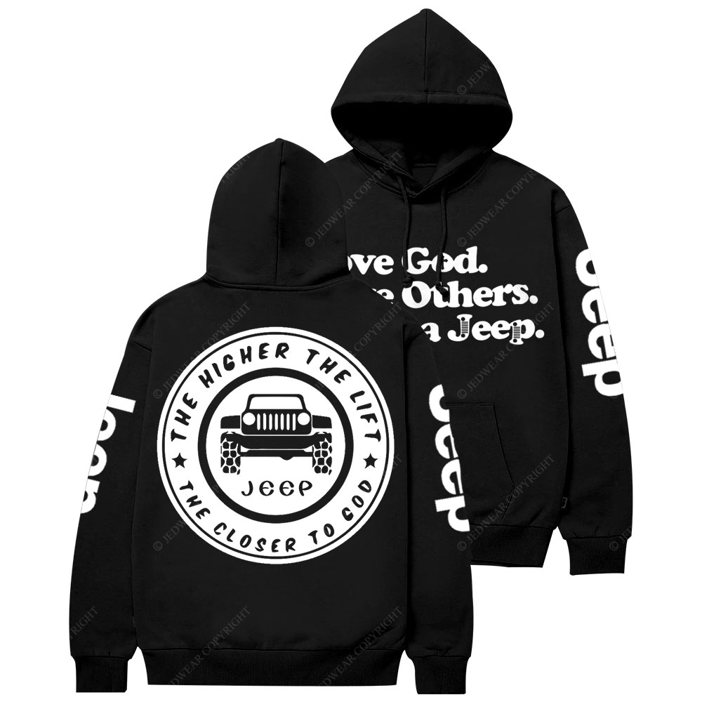 Jper Closer to God Casual Hoodie