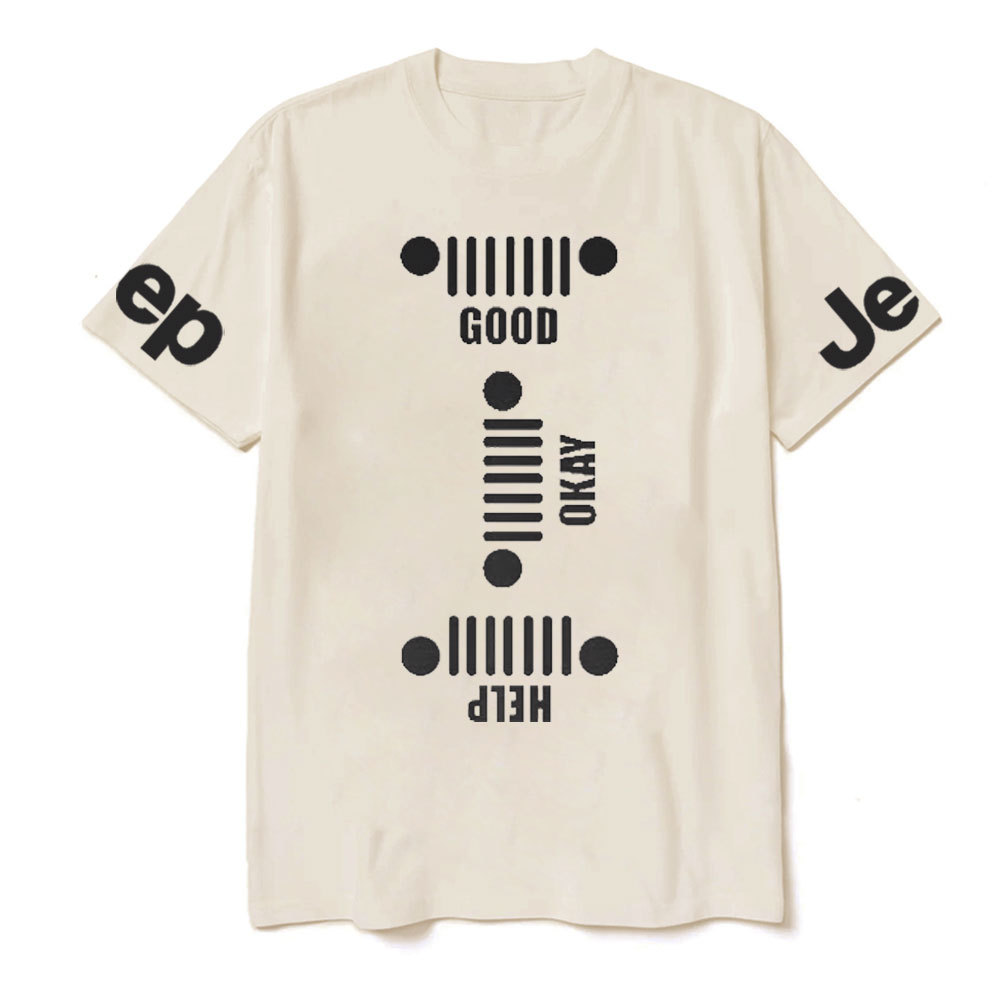 Jeep Good Okay Help Sign Jp Lover T-Shirt