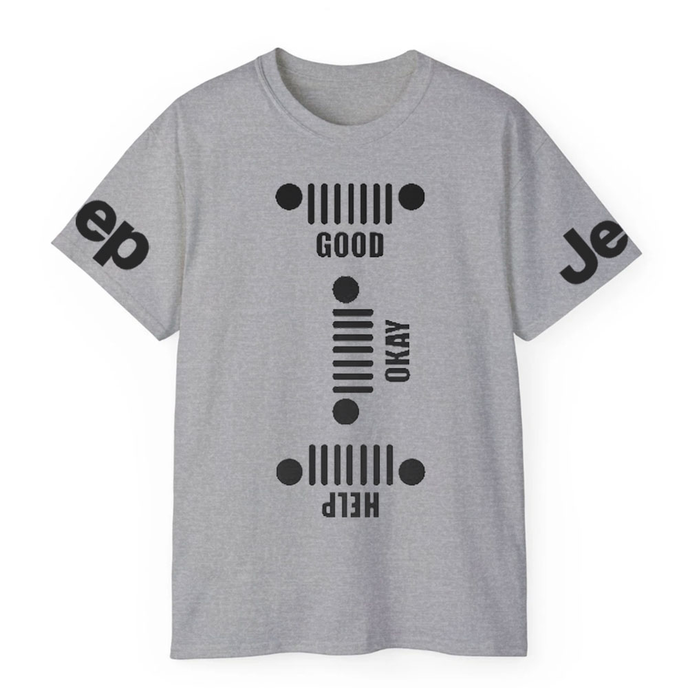 Jeep Good Okay Help Sign Jp Lover T-Shirt