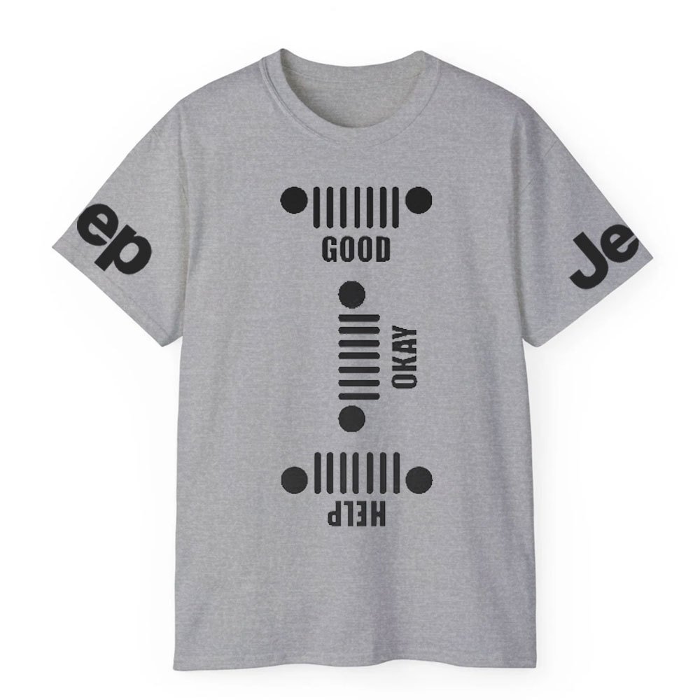 Jeep Good Okay Help Sign Jp Lover T-Shirt
