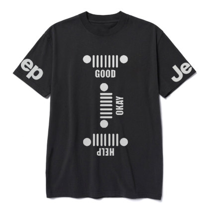 Jeep Good Okay Help Sign Jp Lover T-Shirt