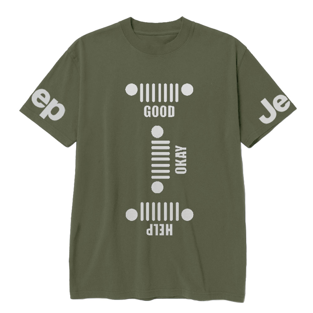 Jeep Good Okay Help Sign Jp Lover T-Shirt