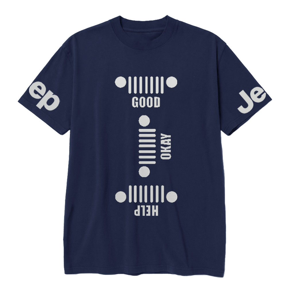 Jeep Good Okay Help Sign Jp Lover T-Shirt