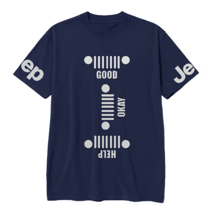 Jeep Good Okay Help Sign Jp Lover T-Shirt