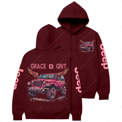 Grace and Grit Jp Girl Casual Hoodie