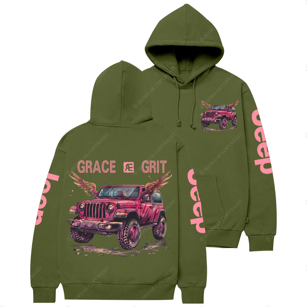 Grace and Grit Jp Girl Casual Hoodie