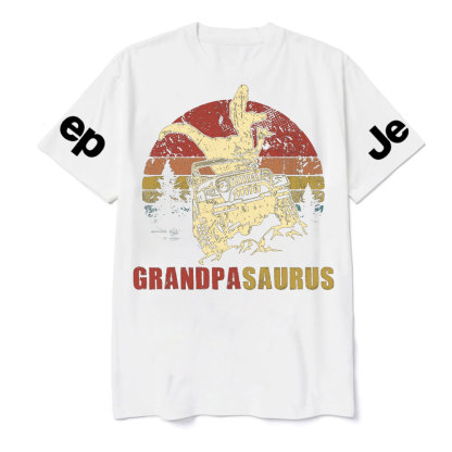 GrandpaSaurus Jp Dad Jp Lover T-Shirt