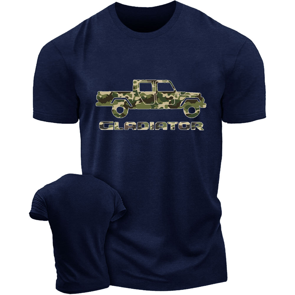 Green Camo Gladiator Truck Jp Car T-Shirt