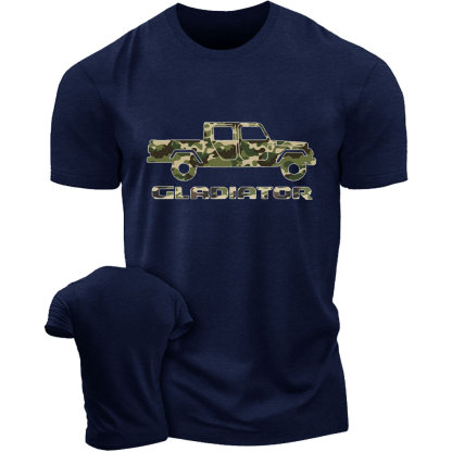 Green Camo Gladiator Truck Jp Car T-Shirt