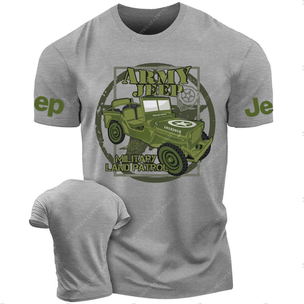 US Army Veteran Military Land Patrol T-Shirt