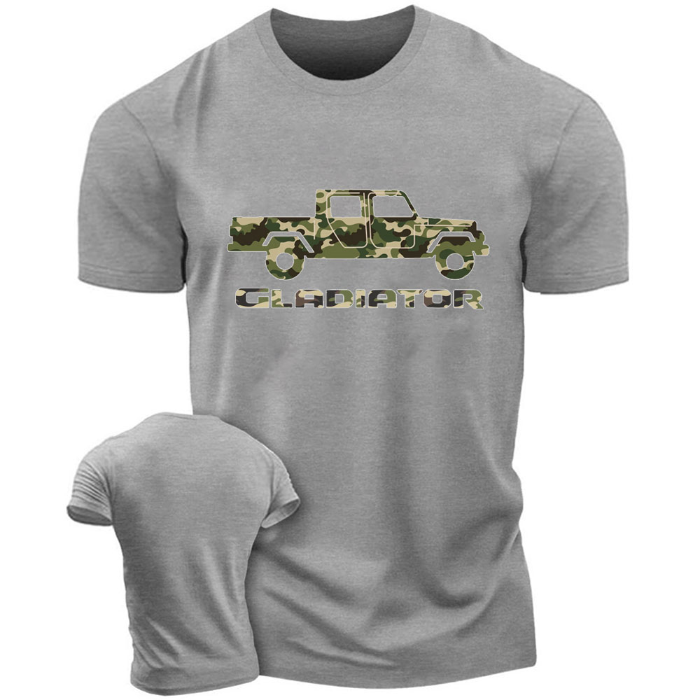 Green Camo Gladiator Truck Jp Car T-Shirt