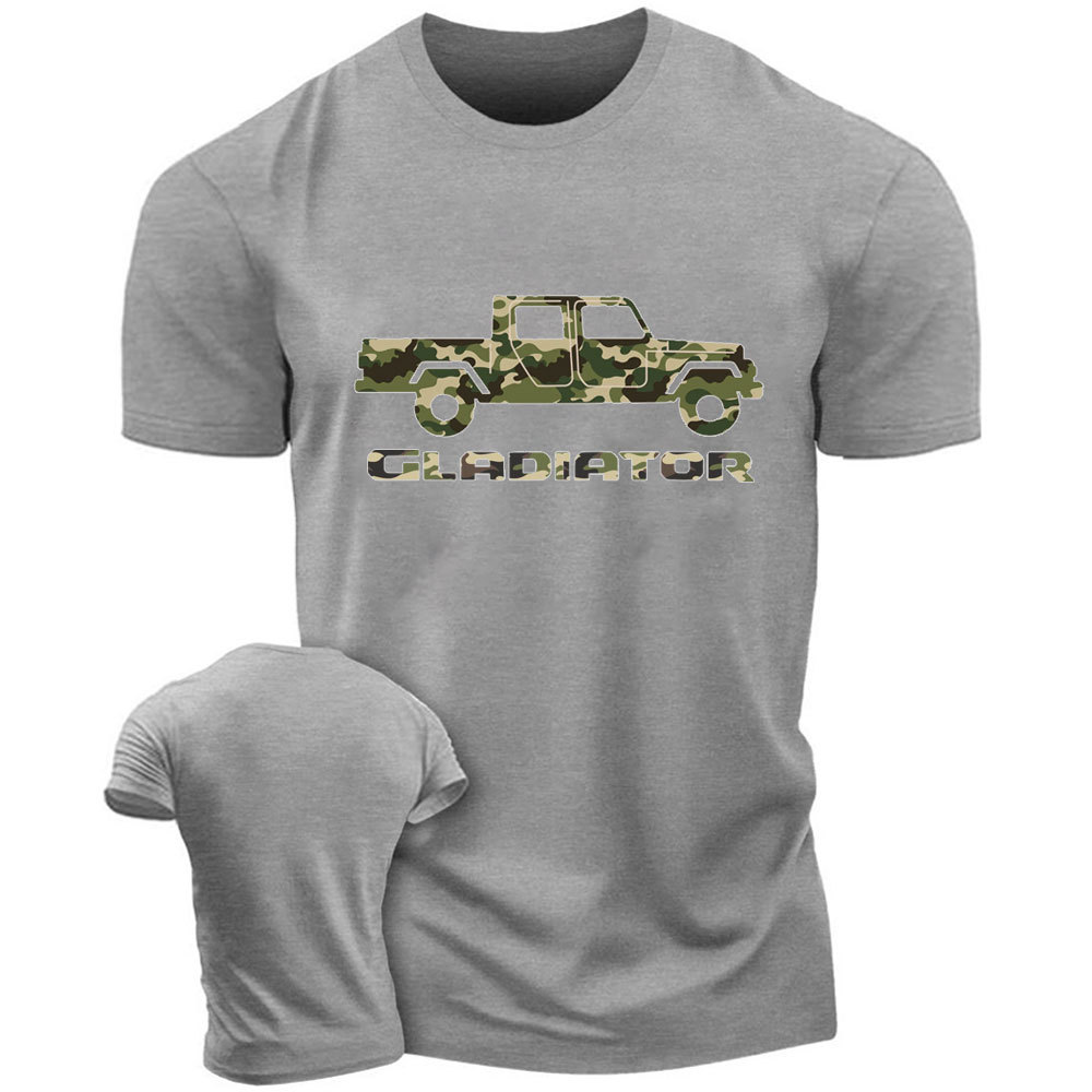 Green Camo Gladiator Truck Jp Car T-Shirt