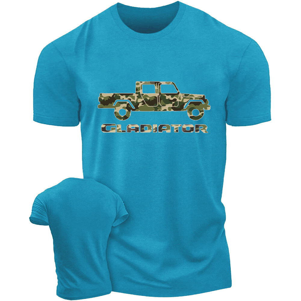 Green Camo Gladiator Truck Jp Car T-Shirt