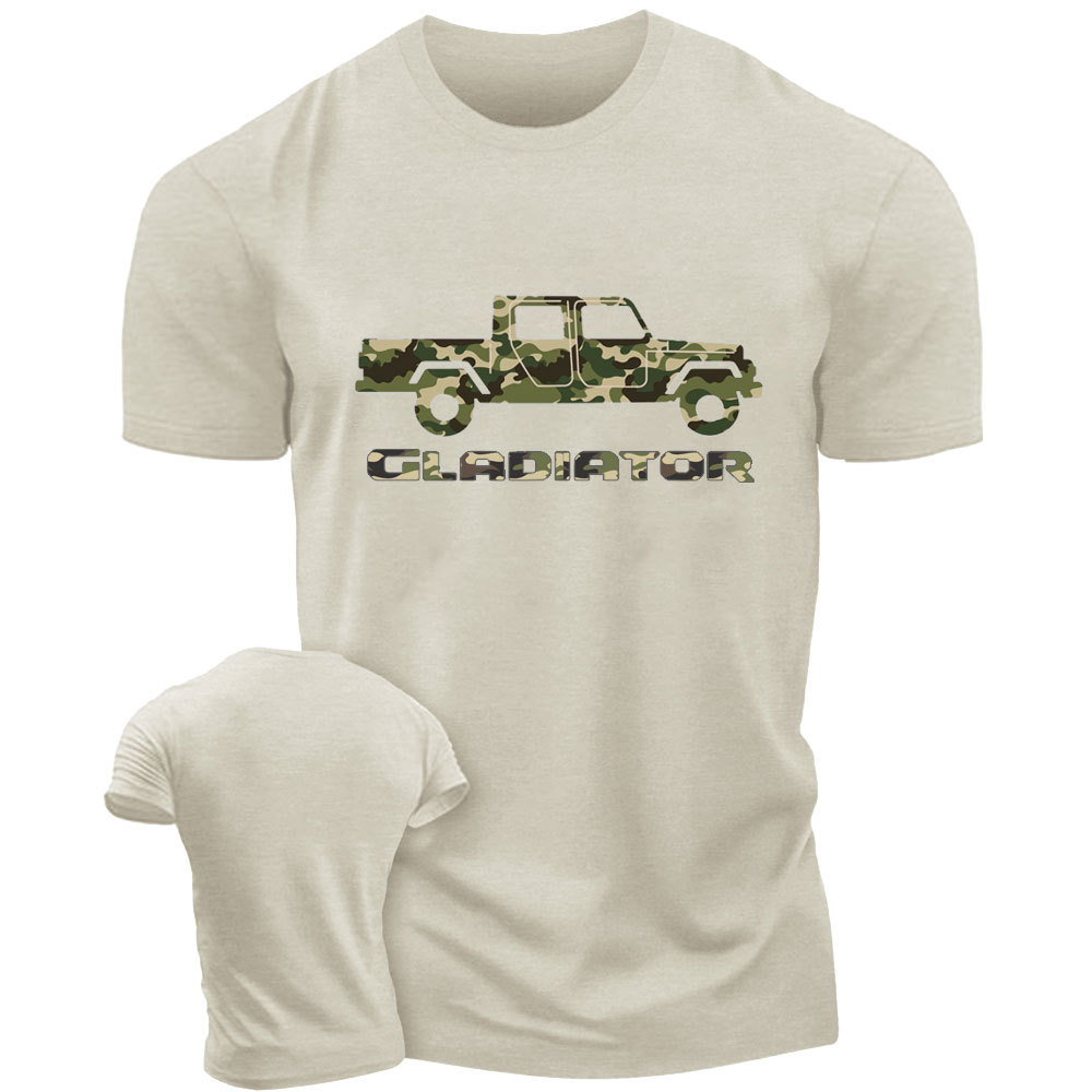 Green Camo Gladiator Truck Jp Car T-Shirt