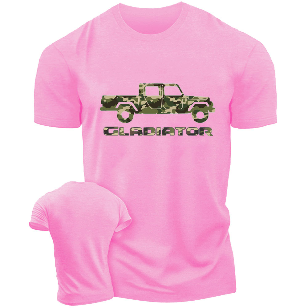 Green Camo Gladiator Truck Jp Car T-Shirt