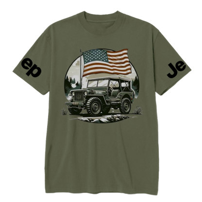 Army Jp and American Flag Jp Lover T-Shirt