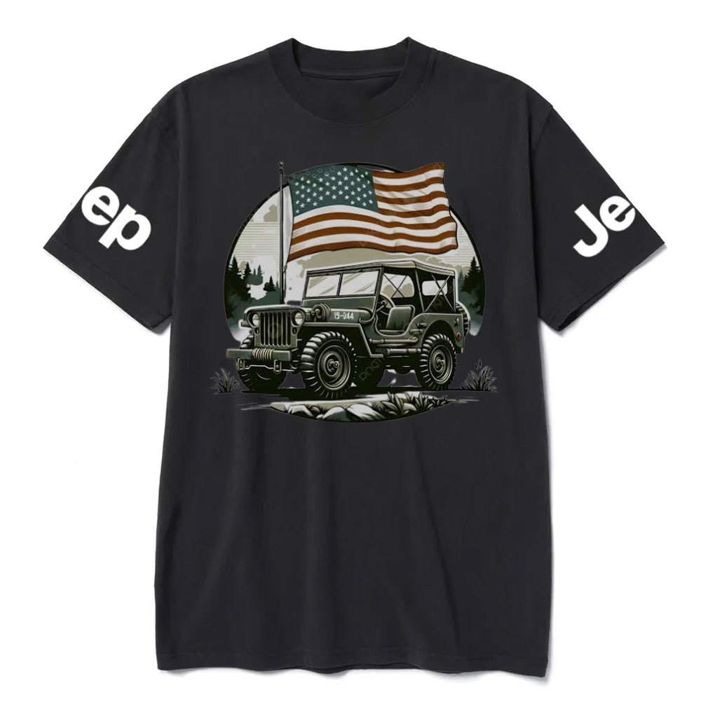 Army Jp and American Flag Jp Lover T-Shirt