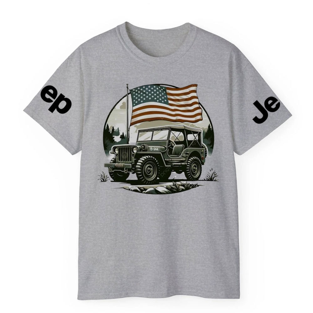 Army Jp and American Flag Jp Lover T-Shirt