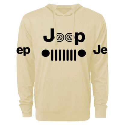 Jp Star Grille Oversized Lightweight Hoodie
