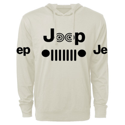 Jp Star Grille Oversized Lightweight Hoodie