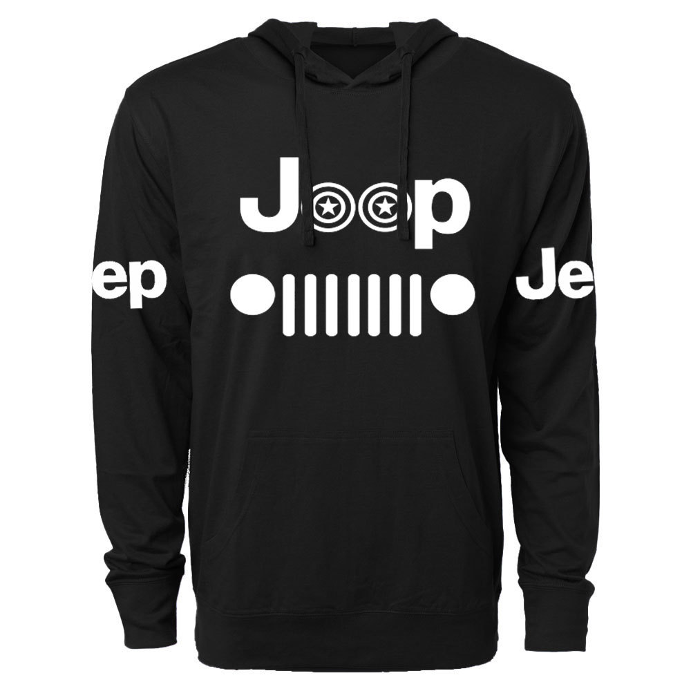 Jp Star Grille Oversized Lightweight Hoodie