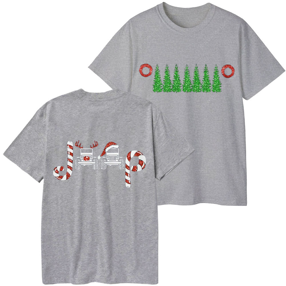 Charistmas Tree Wreath Candy Elk Jp Christmas T-Shirt