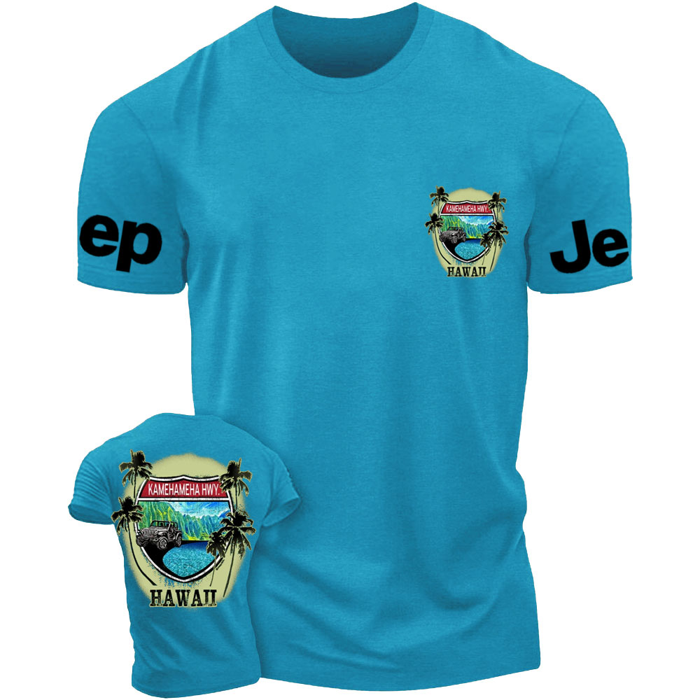 Jp Kam Highway Scenic Hawall For Jp Lovers T-Shirt