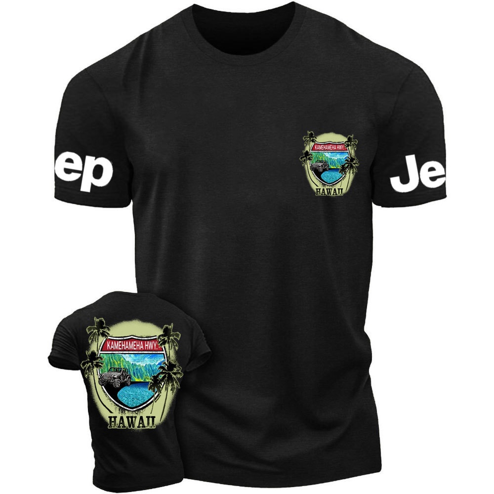Jp Kam Highway Scenic Hawall For Jp Lovers T-Shirt