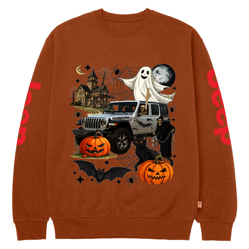 Jp Mystery Halloween Night Crew Neck Sweatshirt