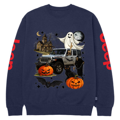 Jp Mystery Halloween Night Crew Neck Sweatshirt